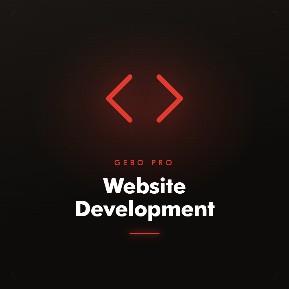 Enterprise Website — Website Development